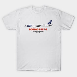 Boeing B787-8 - LOT Polish Airlines T-Shirt